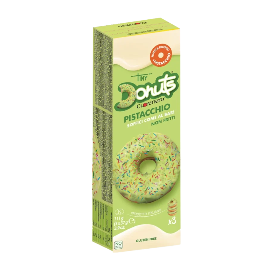 Cuorenero pisztáciás fánkok 3x37 g