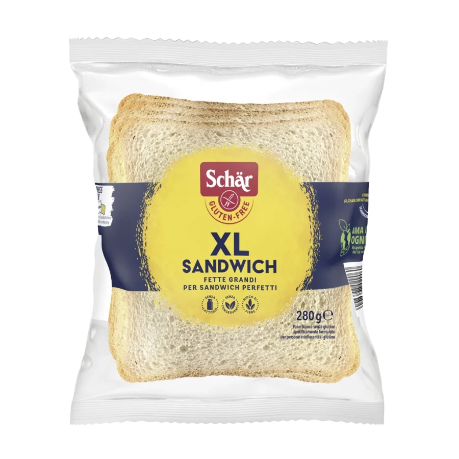 Schär XL szendvicskenyér 280 g